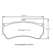 U8028 Pagid Bremsbelag