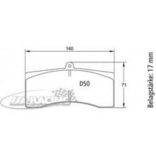 U8030 Pagid Bremsbelag