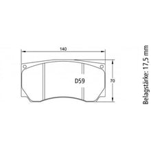 U8033 Pagid Bremsbelag