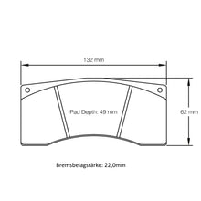 U8037 Pagid Bremsbelag