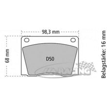 U8042 Pagid Bremsbelag