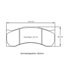 U8044 Pagid Bremsbelag