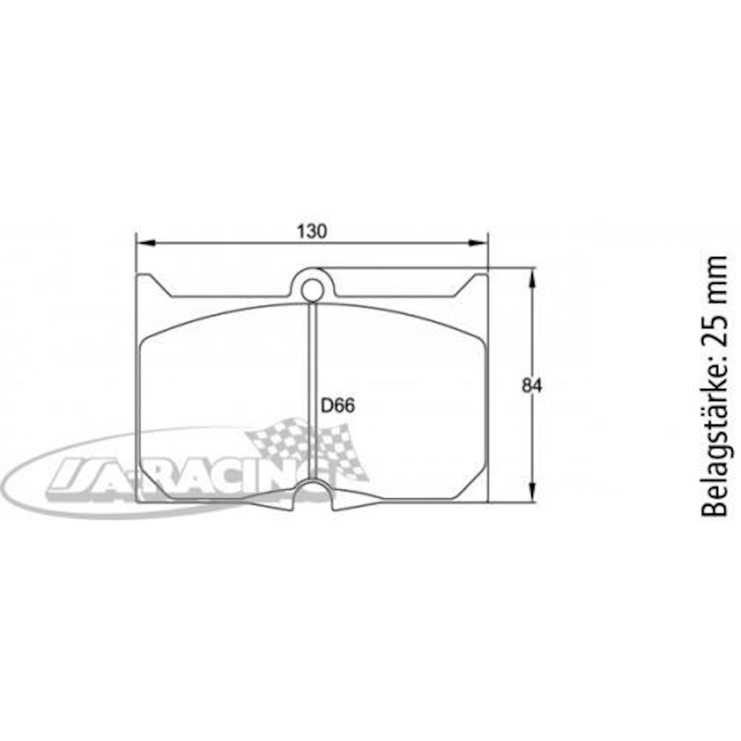 U8059 Pagid Bremsbelag