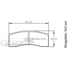U8060 Pagid Bremsbelag