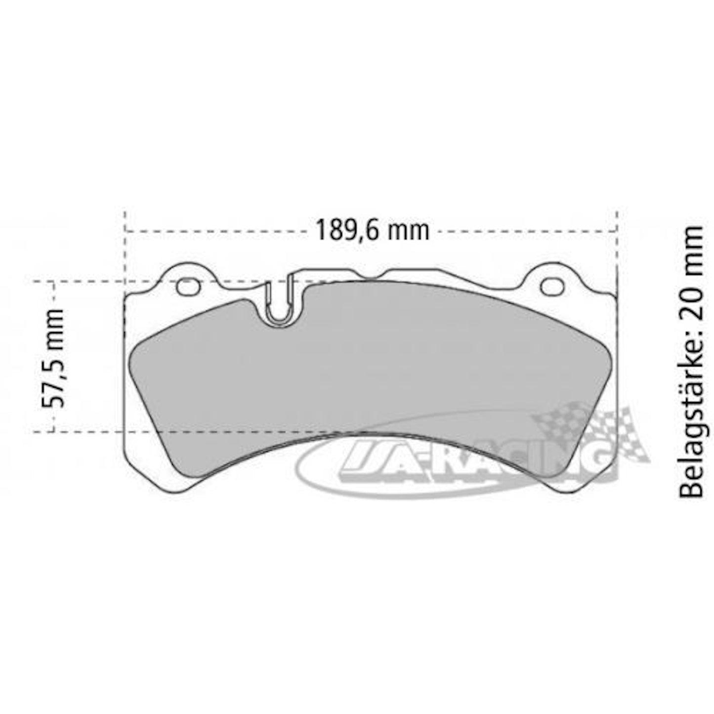 U8062 Pagid Bremsbelag