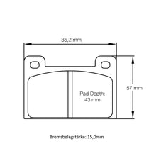 U8067 Pagid Bremsbelag