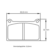 U8068 Pagid Bremsbelag