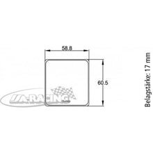 U8071 Pagid Bremsbelag