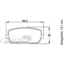 U8077 Pagid Bremsbelag