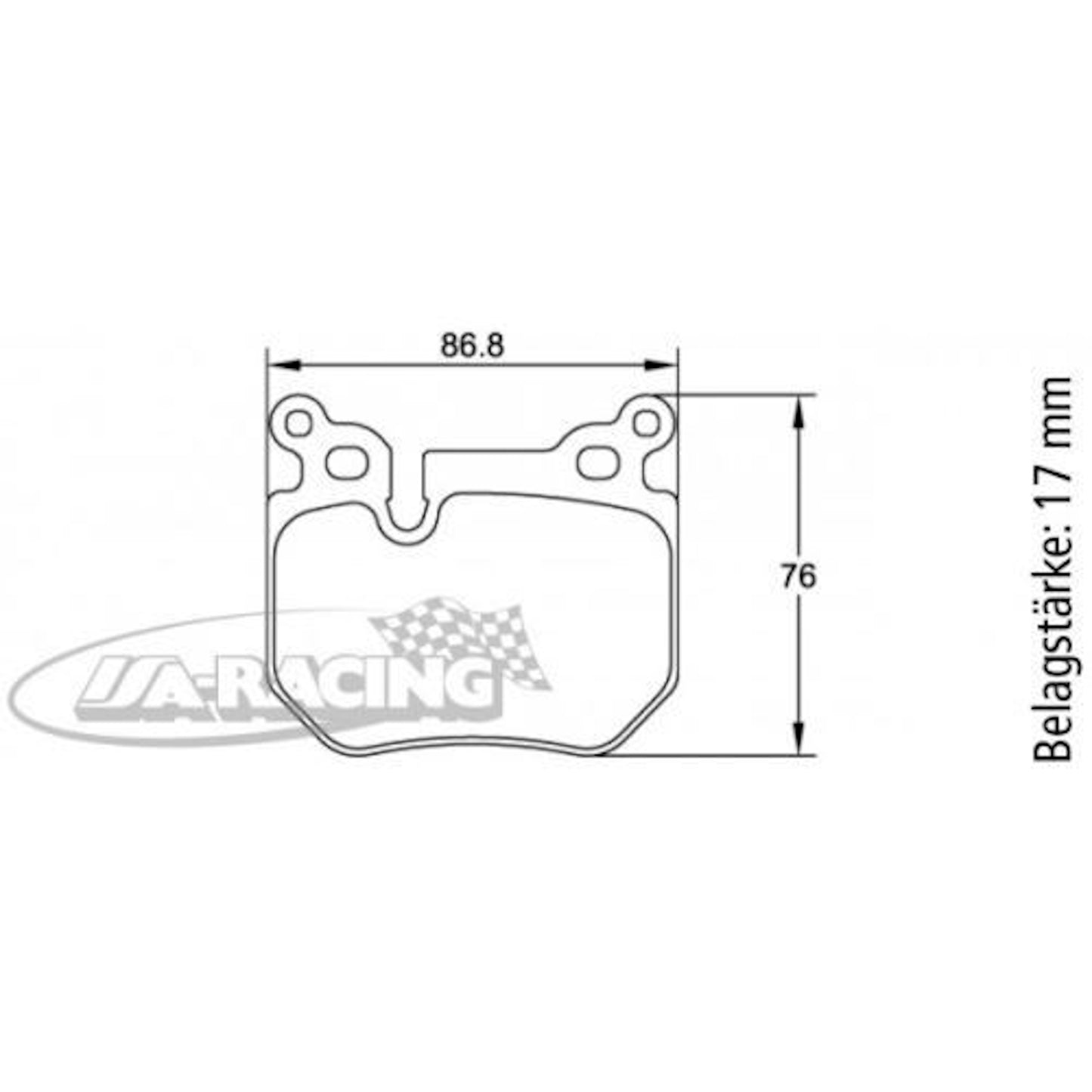 U8085 Pagid Bremsbelag
