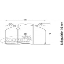 U8091 Pagid Bremsbelag