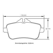 U8189 Pagid Bremsbelag