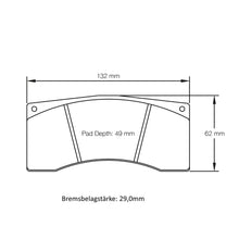 U8191 Pagid Bremsbelag
