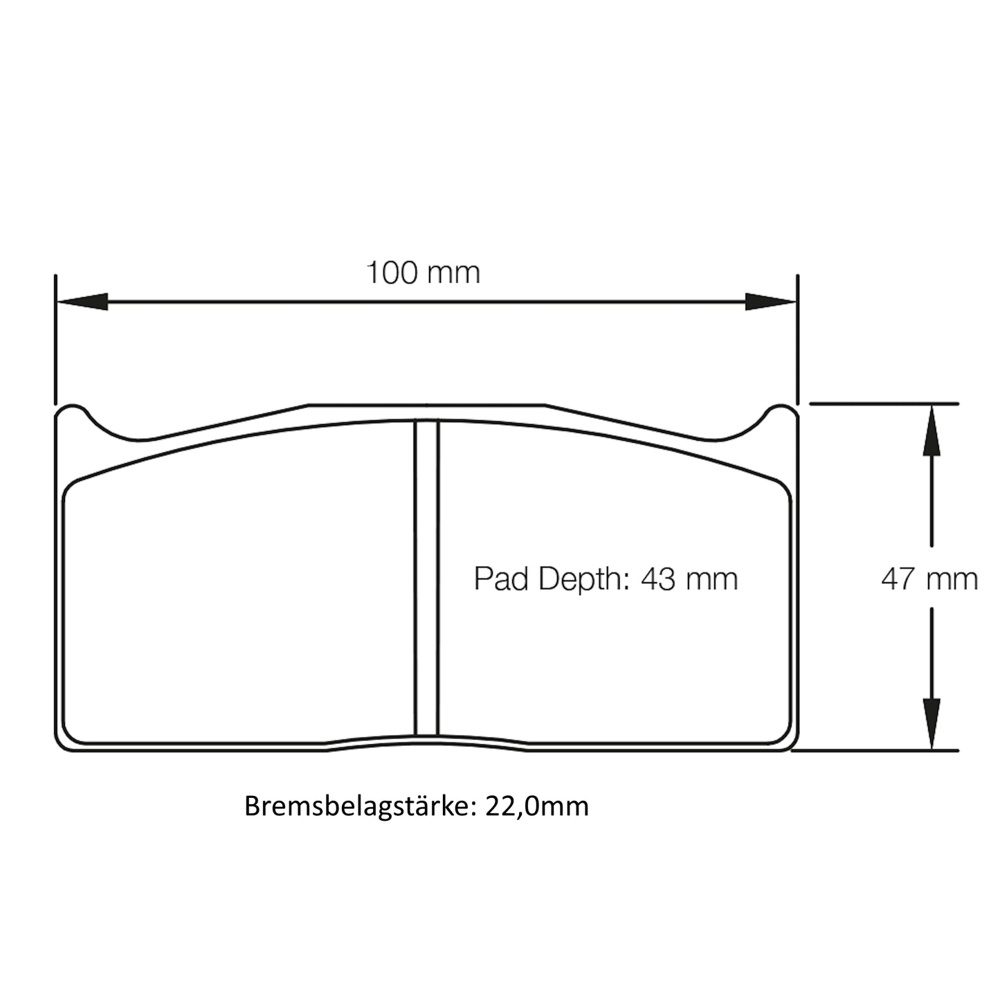 U8193 Pagid Bremsbelag