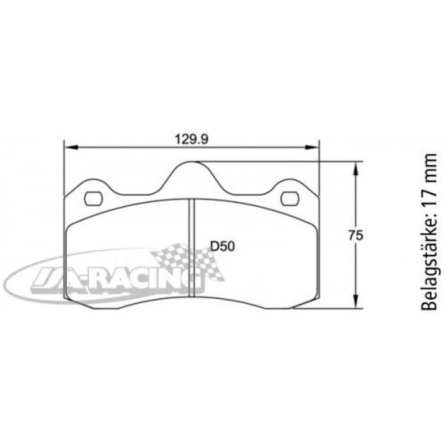 U8214 Pagid Bremsbelag