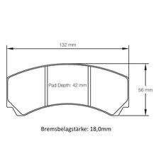 U8216 Pagid Bremsbelag