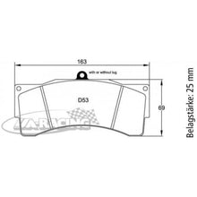 U8222 Pagid Bremsbelag