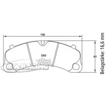 U8235 Pagid Bremsbelag