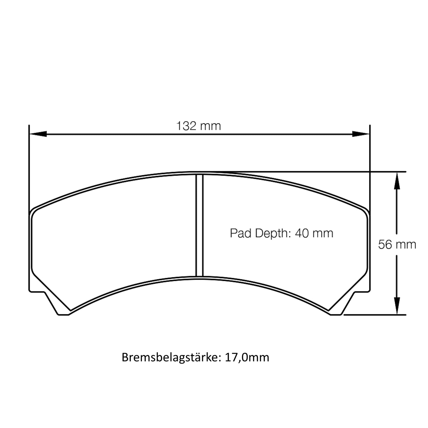 U8237 Pagid Bremsbelag