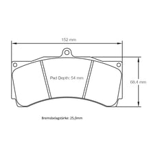 U8245 Pagid Bremsbelag
