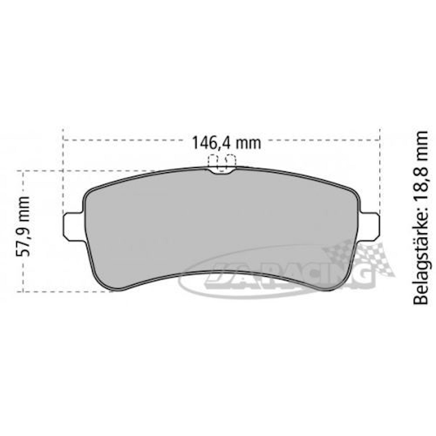 U8246 Pagid Bremsbelag