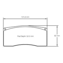 U8287 Pagid Bremsbelag