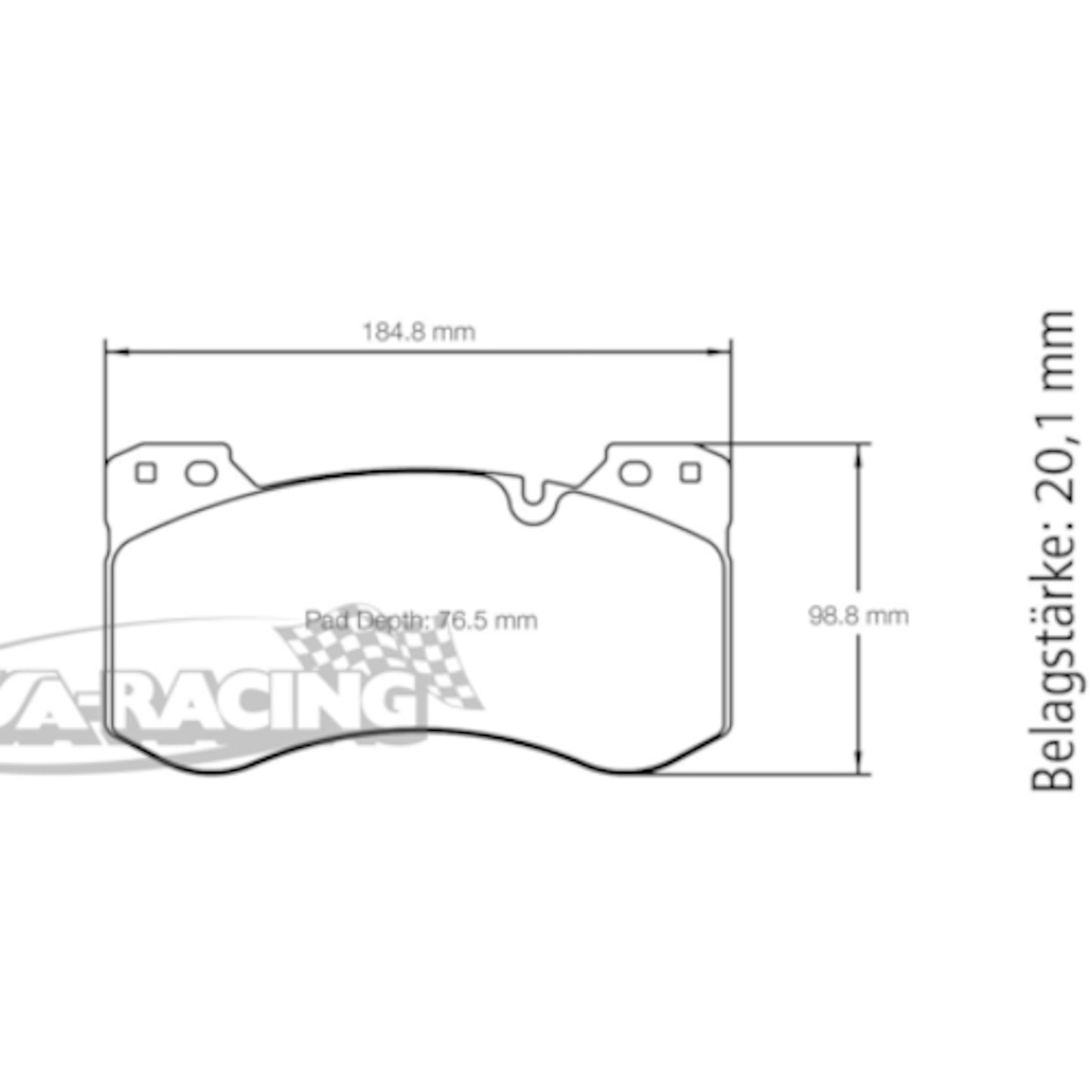 U8302 Pagid Bremsbelag