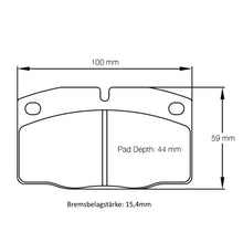 U9521 Pagid Bremsbelag