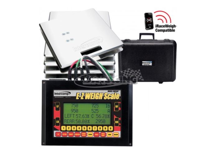 Intercomp Radlastwaage E-Z SW500, 700kg pro Platte