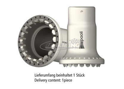 Radmutter-Nuss 1" Spline Drive Titan für Porsche 911 RSR