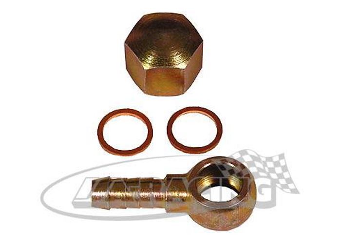 Ringstück, Dichtring und Verschlusskappe, M12x1,5