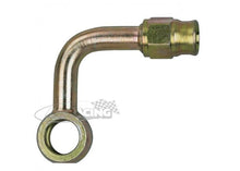 Stahl Ringstutzen 90° mit Schlauchanschluss