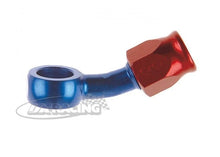 Aluminium Ringstutzen lang 20° mit Schlauchanschluss