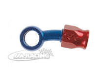 Aluminium Ringstutzen lang 20° mit Schlauchanschluss