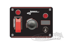 Schalterpaneel, Zündschalter, Startknopf, Kippschalter, Kontrollleuchte