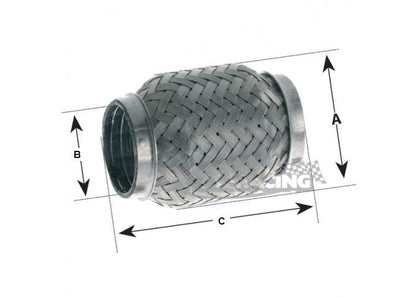 Schlauchgelenk 3 Lagig, HD, gasdicht