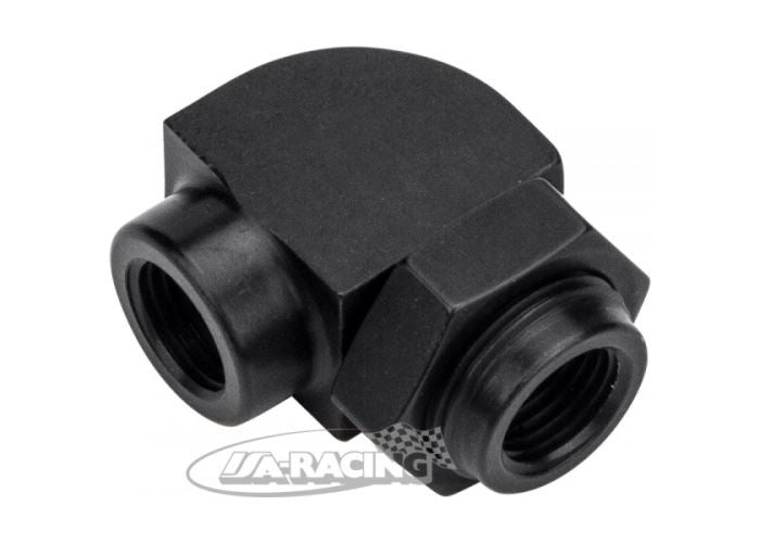 Schottverschraubung 90° M10x1