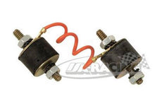 2 Silentblöcke zur Pumpenbefestigung inkl. Massekabel