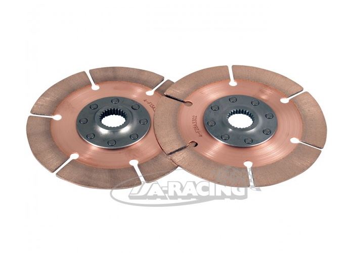 Sintermetall Vollscheibe 8-Nieten Ø184mm, Set mit 2 Scheiben, Stacked