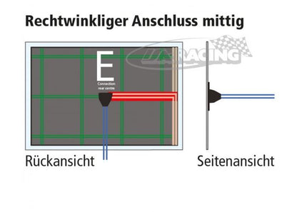 Startnummernfeld, beleuchtet