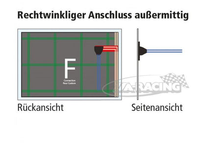 Startnummernfeld, beleuchtet