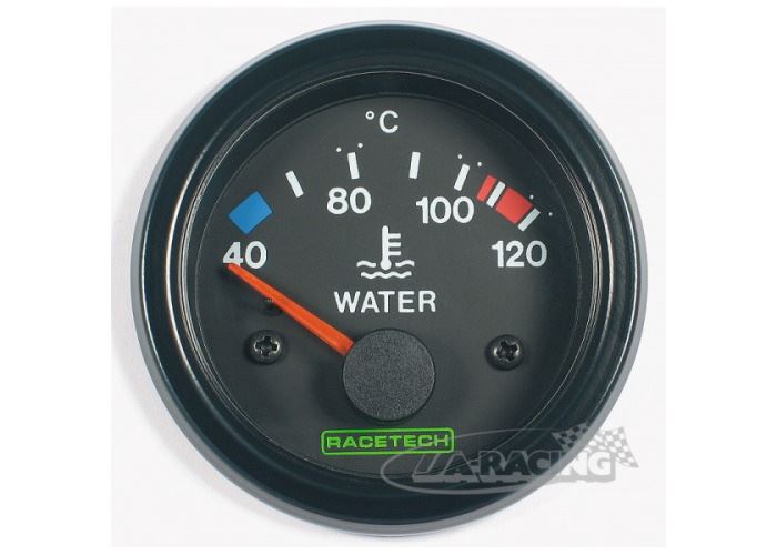 Racetech Zusatzinstrument Wassertemperatur 40-120°C