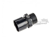 Wiggins Hülsenadapter BSP Gewinde gerade Aluminium schwarz eloxiert