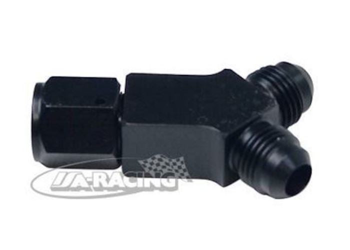 Aluminium Y-Verteilerblock UNF ohne Messabgang